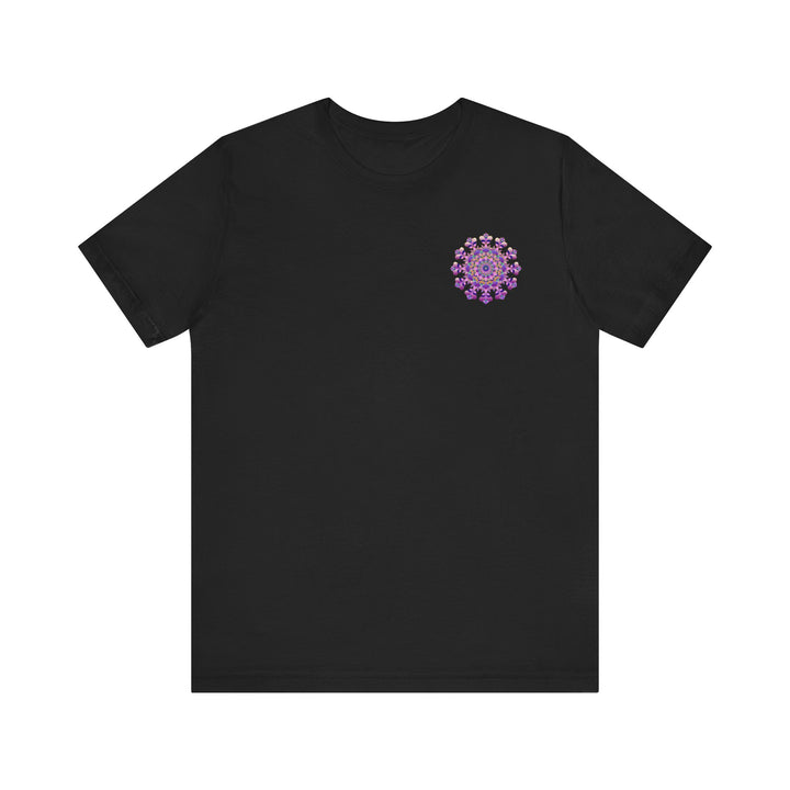 Intricately designed mandala tee for meditation and spiritual connection