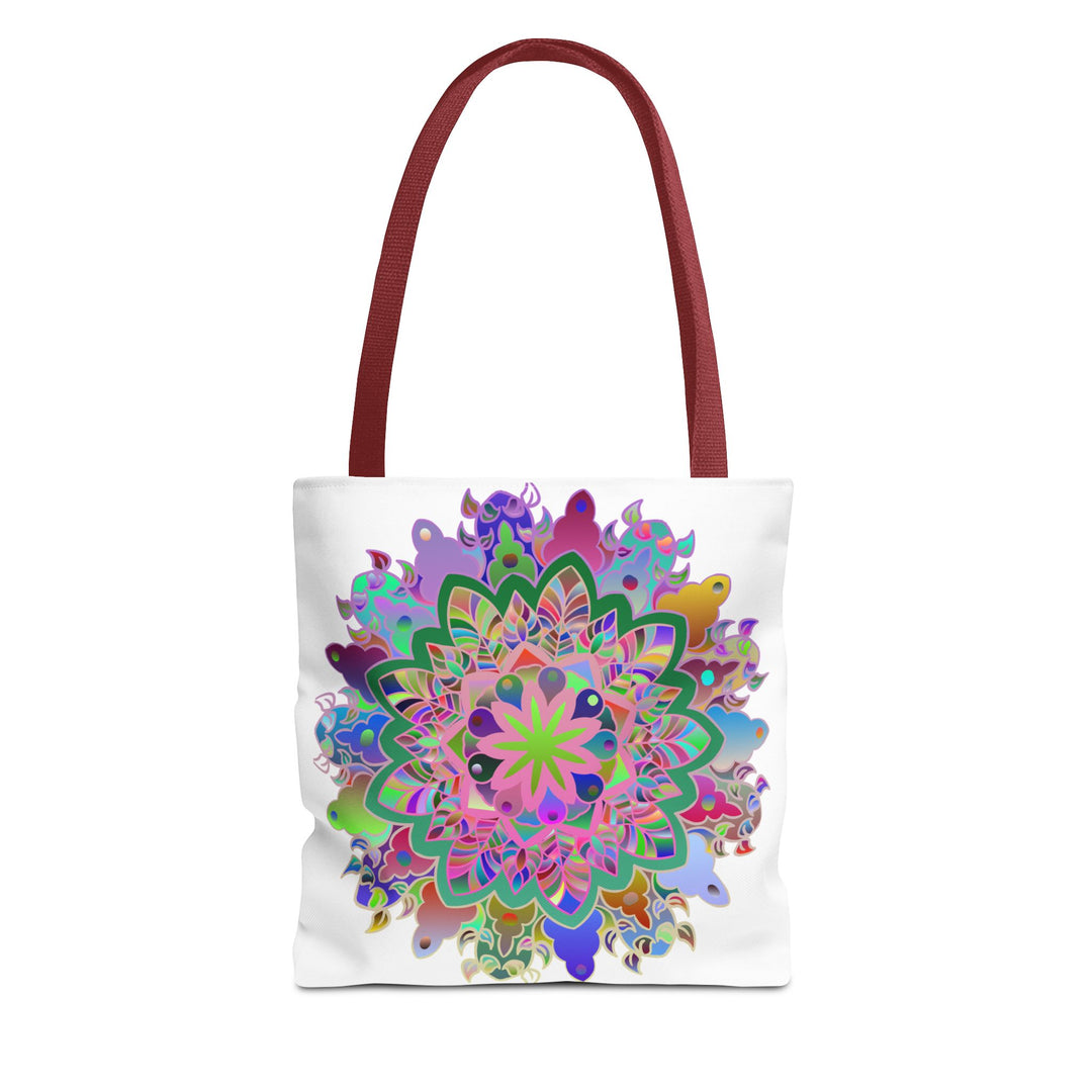 Stunning mandala tote bag with beautiful and intricate detailing