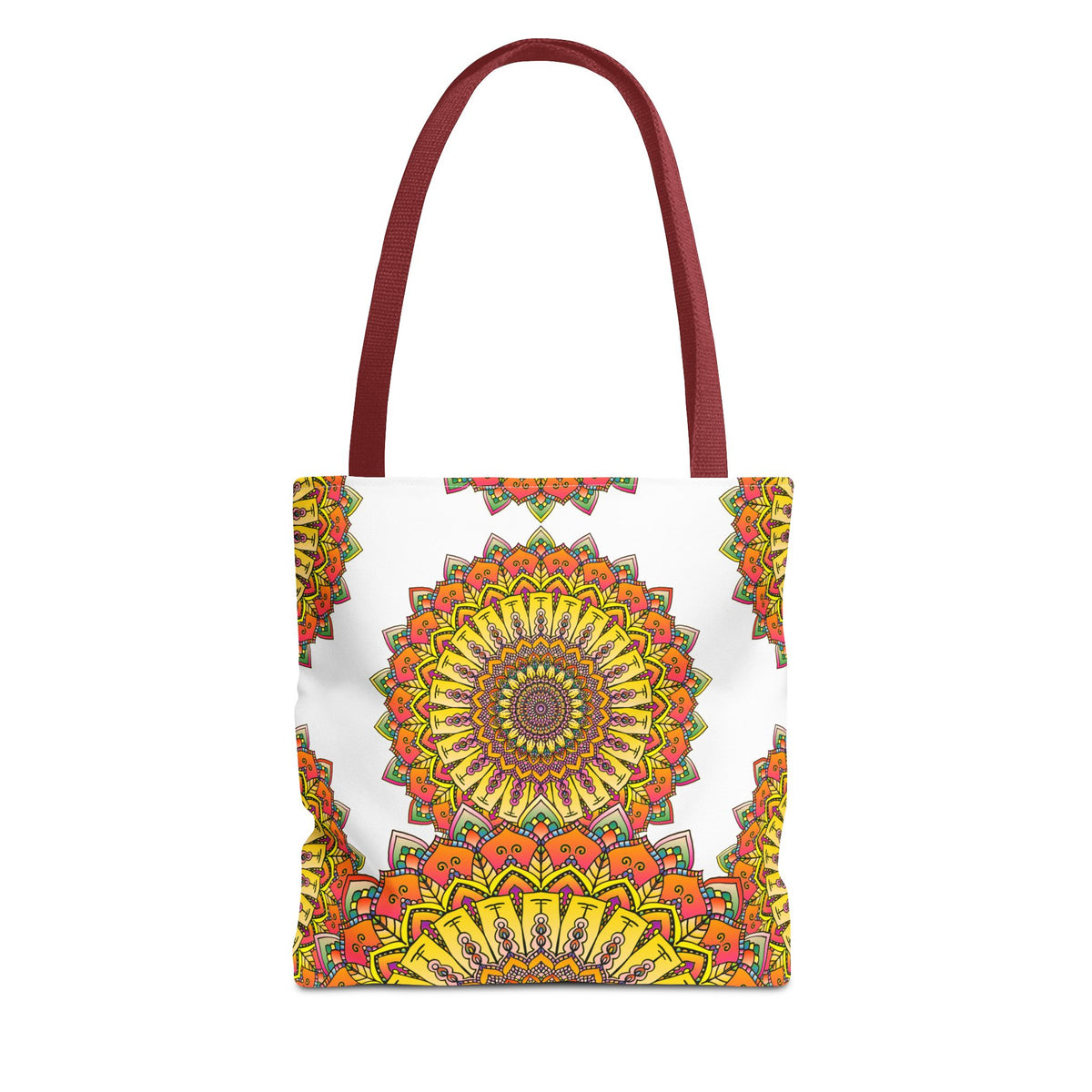 Solar Mandala Tote Bag