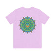 A beautifully designed Mandala Tee, representing spiritual peace and harmony