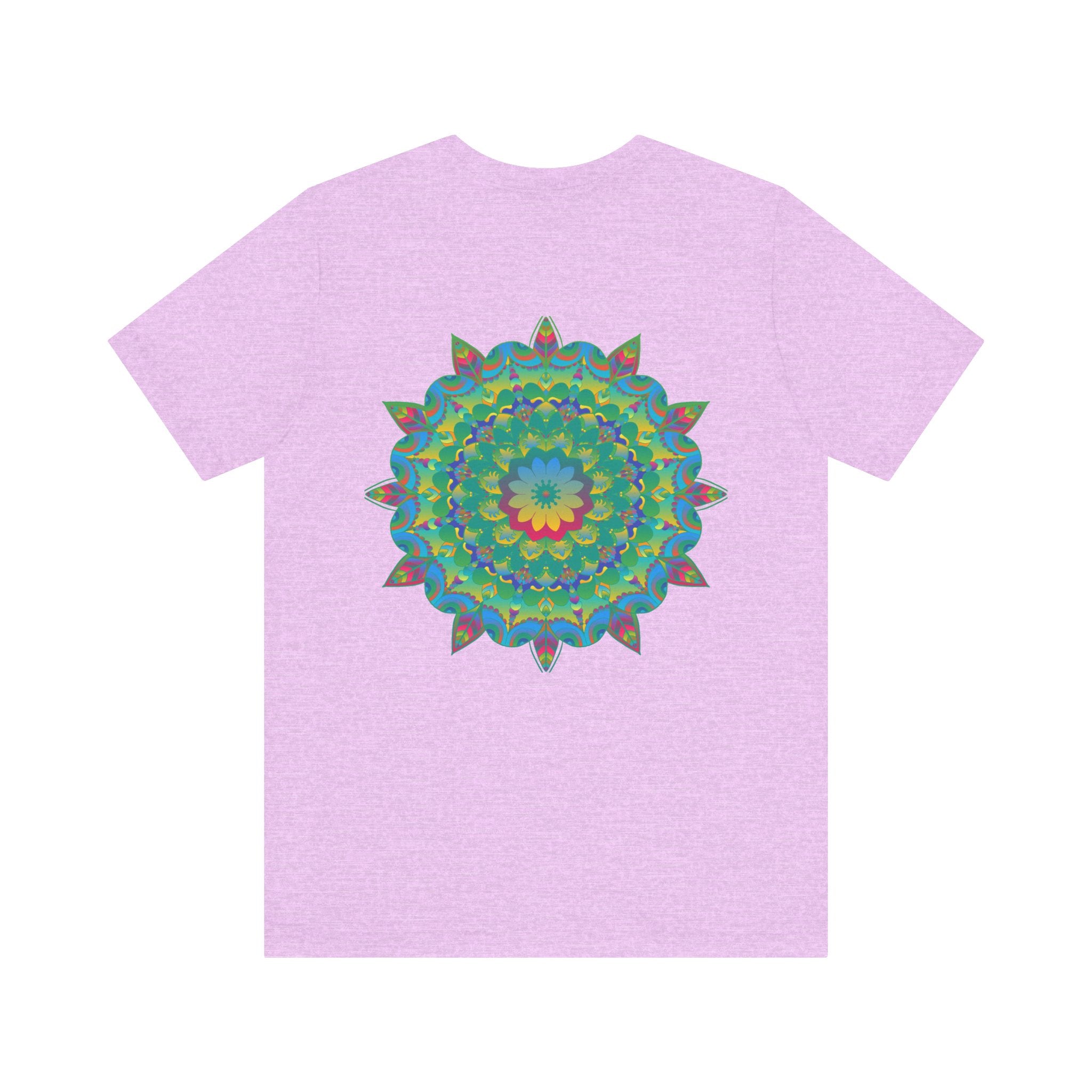 A beautifully designed Mandala Tee, representing spiritual peace and harmony