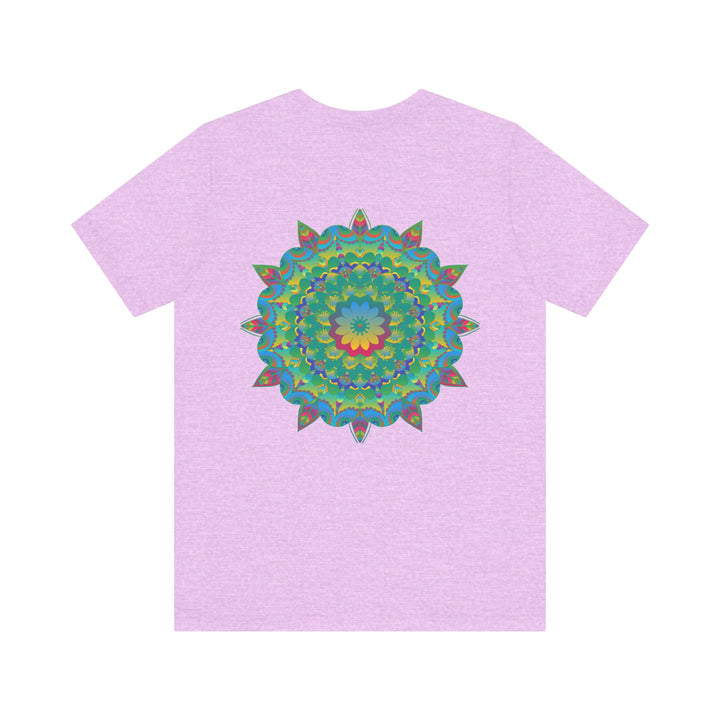 A beautifully designed Mandala Tee, representing spiritual peace and harmony