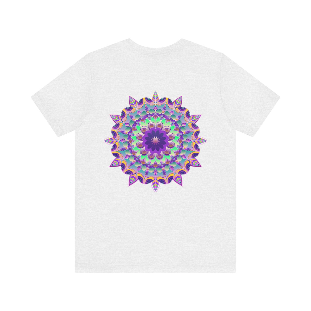 Detailed and vibrant Mandala Tee with spiritual design, perfect for embracing peace and positivity