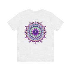 Detailed and vibrant Mandala Tee with spiritual design, perfect for embracing peace and positivity