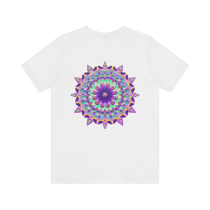 Detailed and vibrant Mandala Tee with spiritual design, perfect for embracing peace and positivity