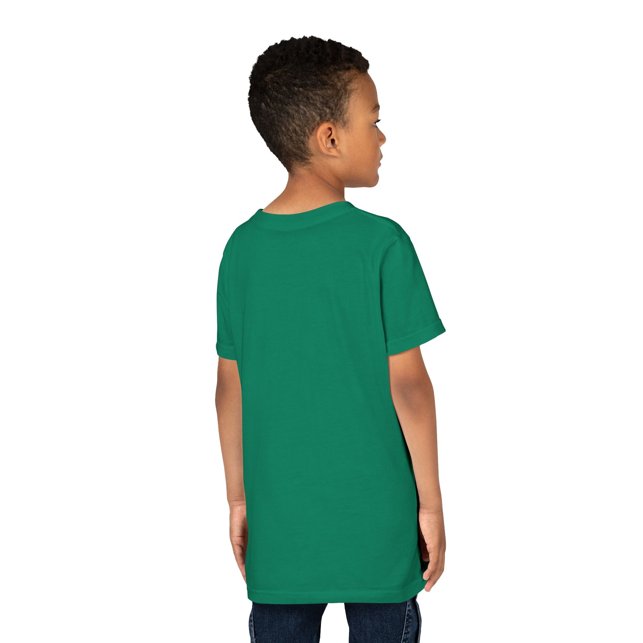 Kids Tiger Lake Ontario Tee — Watercolor Autumn Sailboat & Leaves Youth Short Sleeve Tee