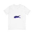 Soft and comfortable black cat mystery watercolor t-shirt with unique design