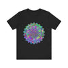 Colorful Mandala T-Shirt featuring an intricate and vibrant design perfect for adding a pop of color and style to any outfit