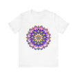 Colorful Mandala Flower T-Shirt - Spiritual Art featuring intricate and vibrant floral design perfect for expressing your spiritual side