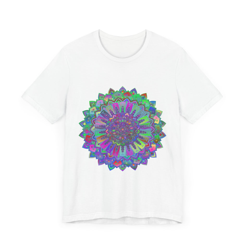 Intricate mandala design with geometric patterns and floral motifs