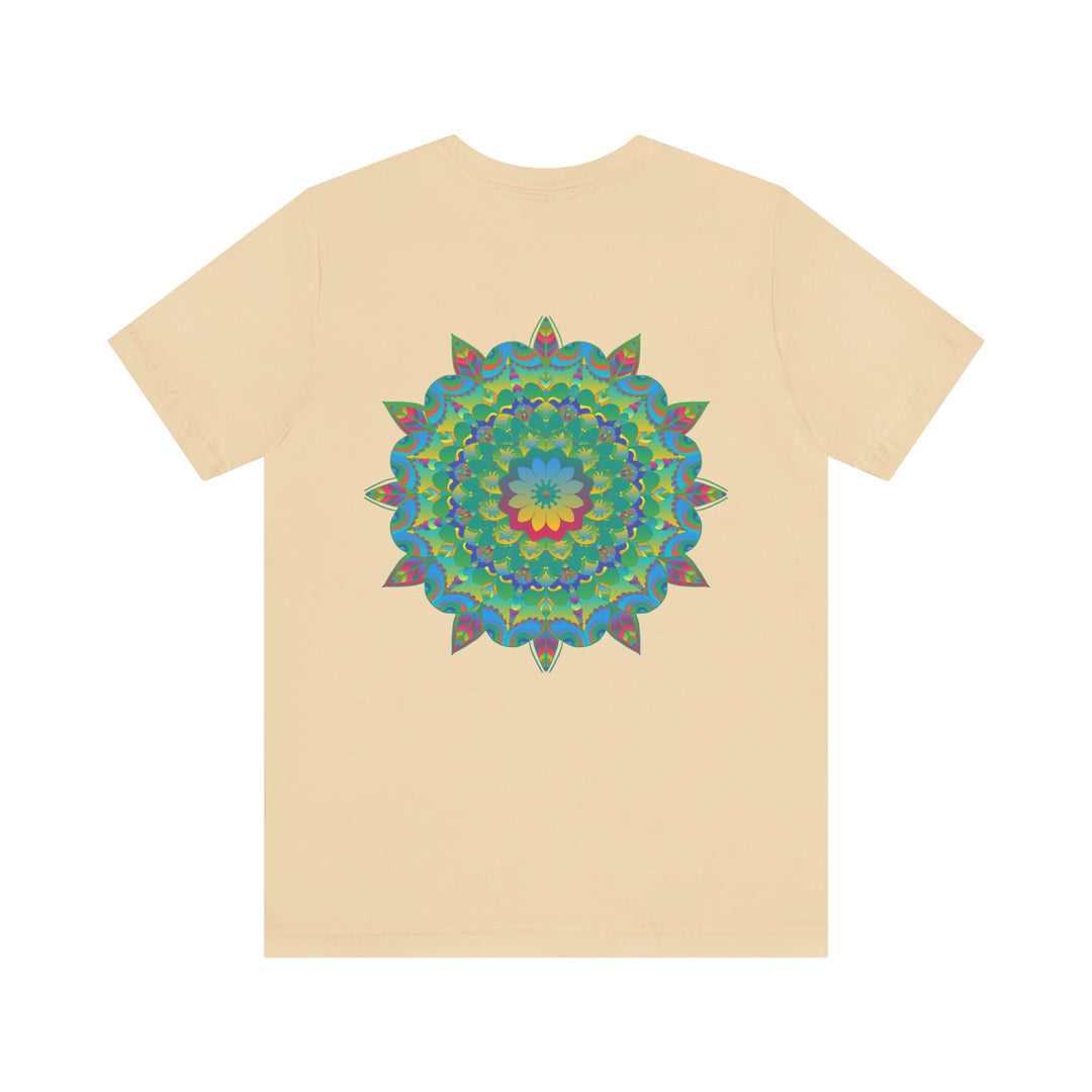 Beautiful mandala tee featuring intricate designs for spiritual peace and harmony