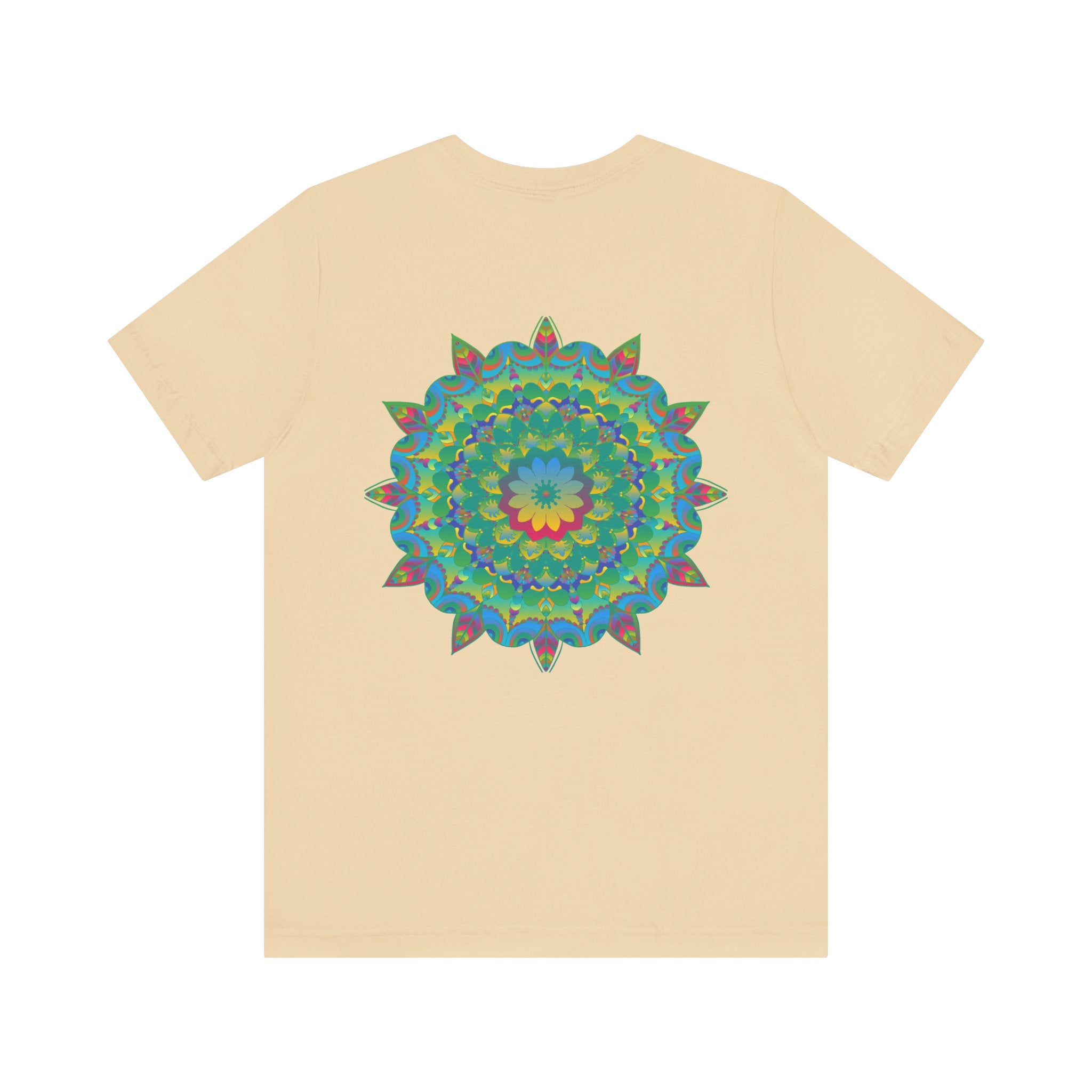 Beautiful mandala tee featuring intricate designs for spiritual peace and harmony