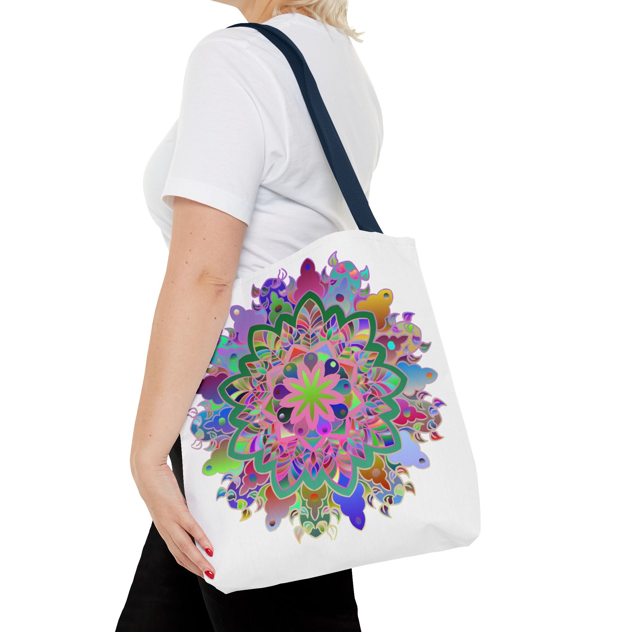 Borsa tote mandala colorata (AOP) 2