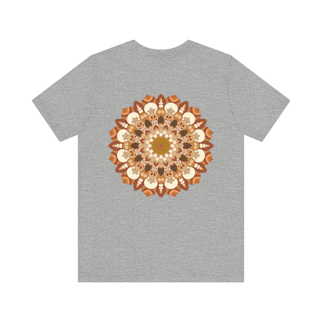 Beautiful Mandala Tee with intricate design representing spiritual peace and harmony