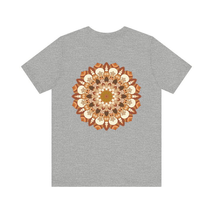 Beautiful Mandala Tee with intricate design representing spiritual peace and harmony