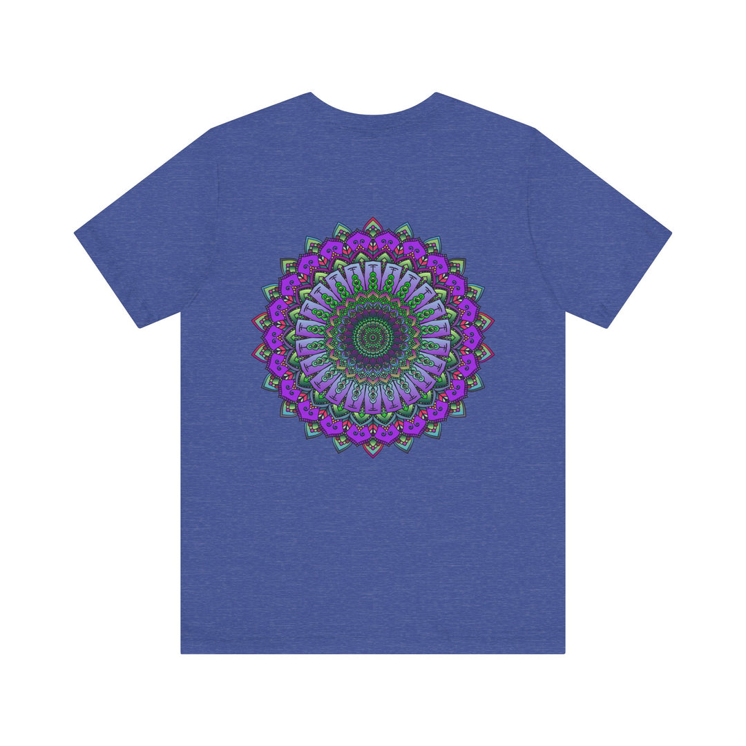 Beautiful Mandala Tee with intricate design for spiritual peace and harmony