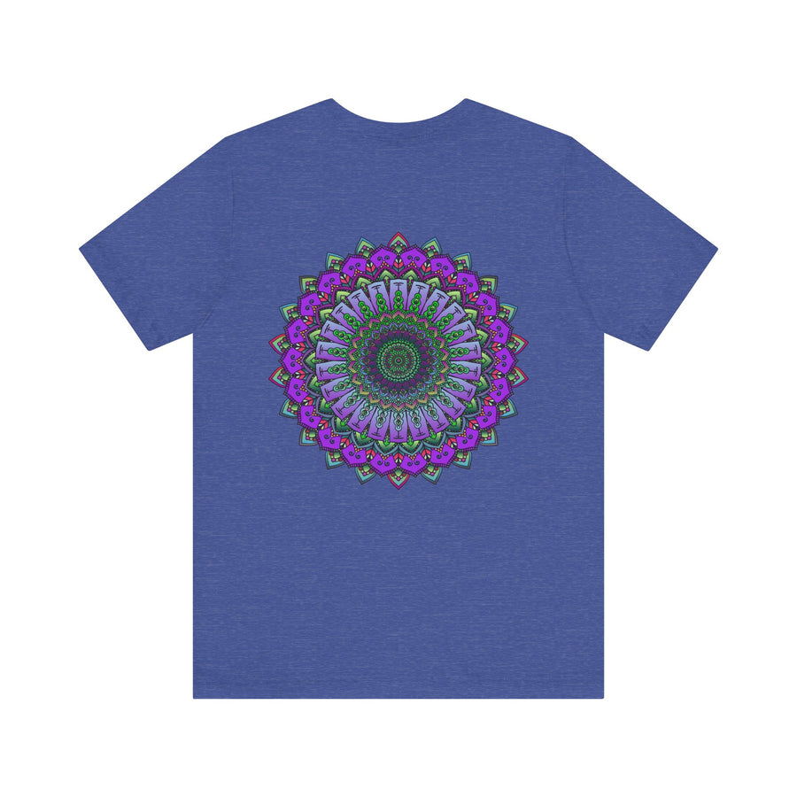 Beautiful Mandala Tee with intricate design for spiritual peace and harmony