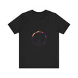Black Cat Mystery Moon T-Shirt featuring a spooky and stylish design, perfect for Halloween