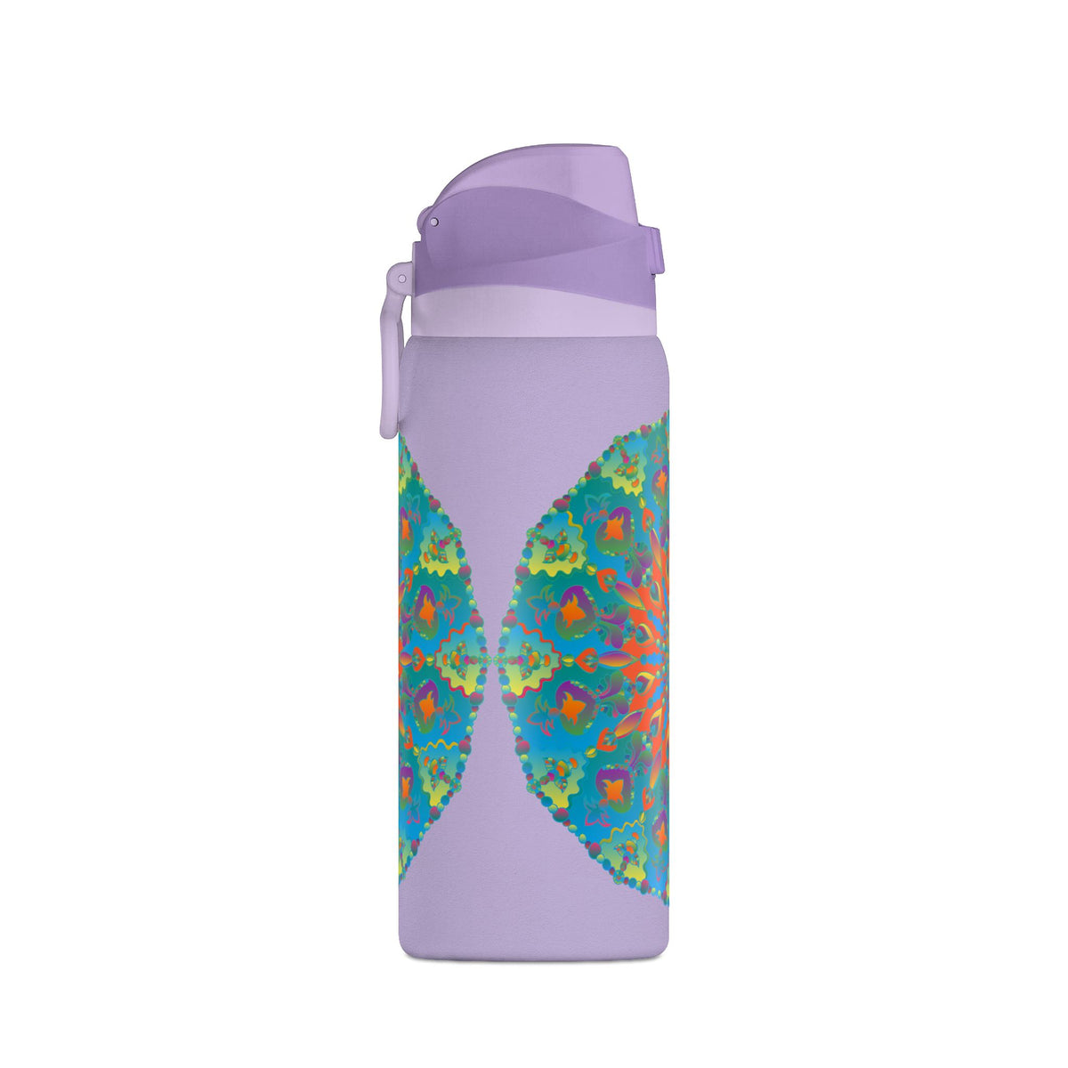 Borraccia termica da 32oz — Design mandala caleidoscopio colorato