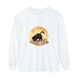 Black Cat Moonlit Mystery T-Shirt with Mysterious Black Cat