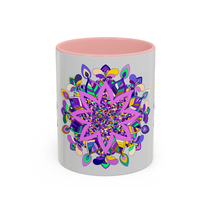  Elegant Mug with Detailed Mandala Artwork 