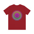 Beautiful tee with a spiritual mandala design for peace and tranquility