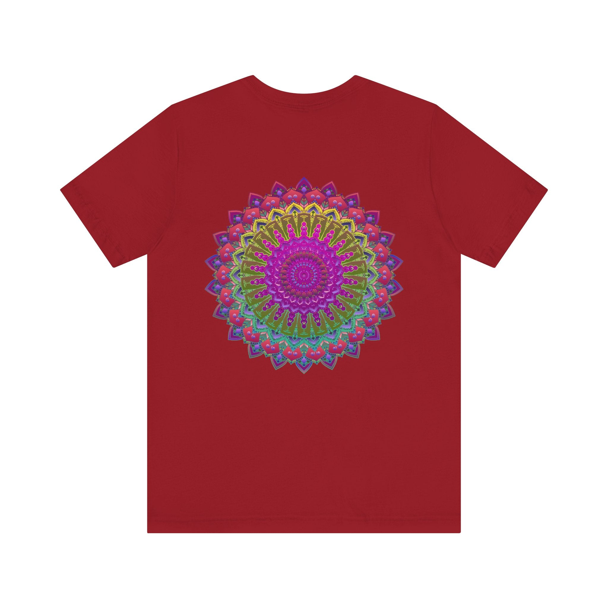 Beautiful tee with a spiritual mandala design for peace and tranquility