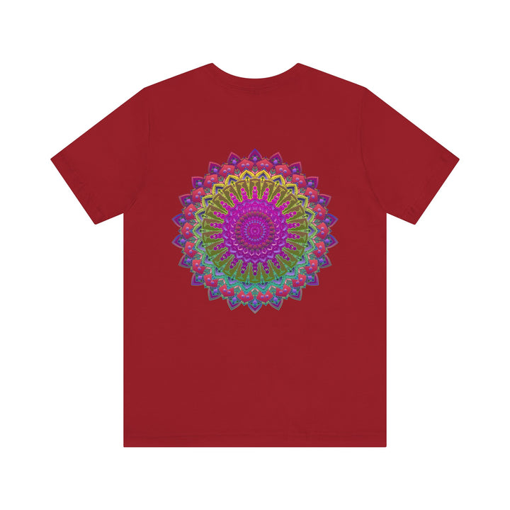 Beautiful tee with a spiritual mandala design for peace and tranquility