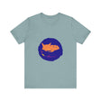 Black Cat Mystery Sleep T-Shirt with a Unique Design perfect for a comfortable night's sleep