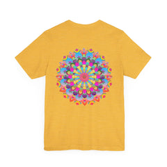 Vibrant Mandala Tee with Unique Spiritual Designs for Inner Peace