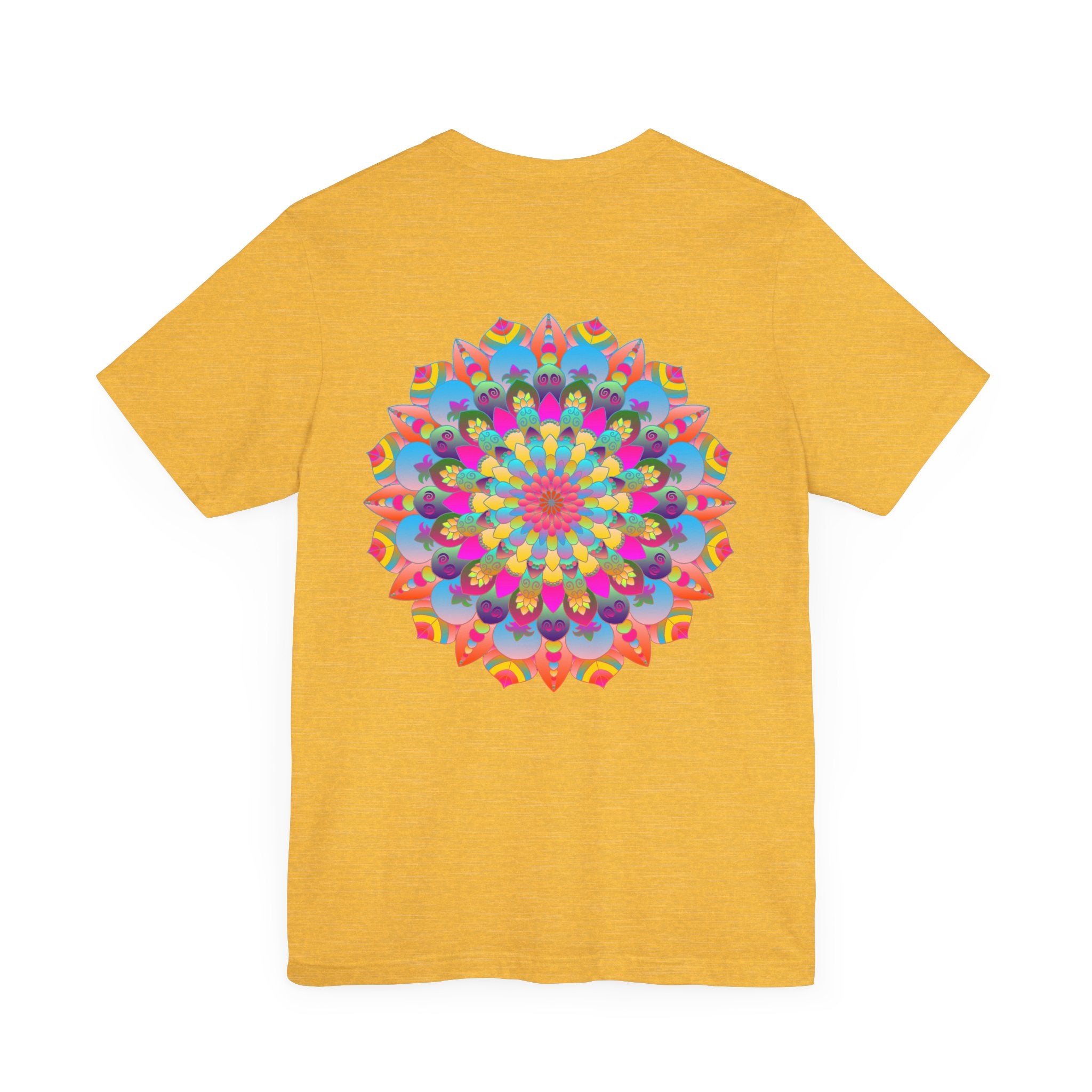 Vibrant Mandala Tee with Unique Spiritual Designs for Inner Peace