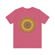 Vibrant Mandala Tee - Peace & Harmony: A beautiful, colorful mandala design representing tranquility and balance on a comfortable t-shirt