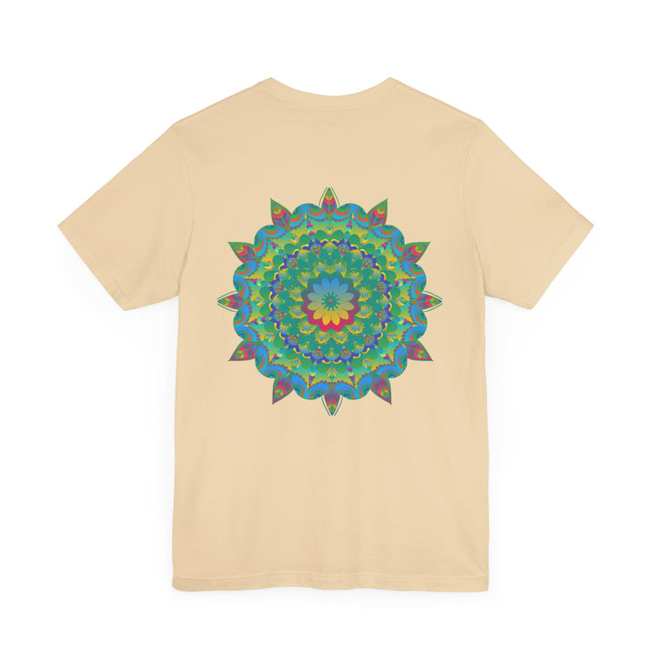 Beautiful Mandala Tee with intricate designs, symbolizing spiritual peace and harmony