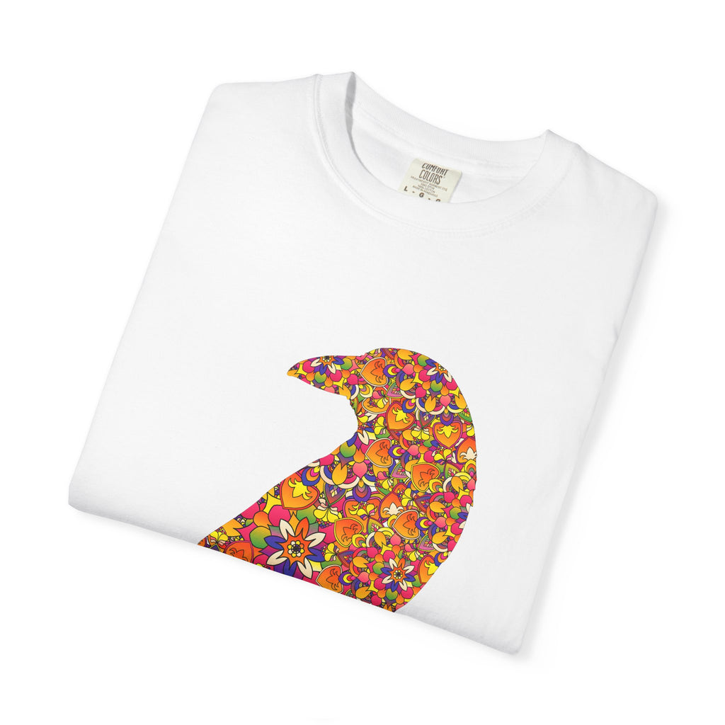 Crow Within ~ Floral Mandala Radiant Raven T-Shirt