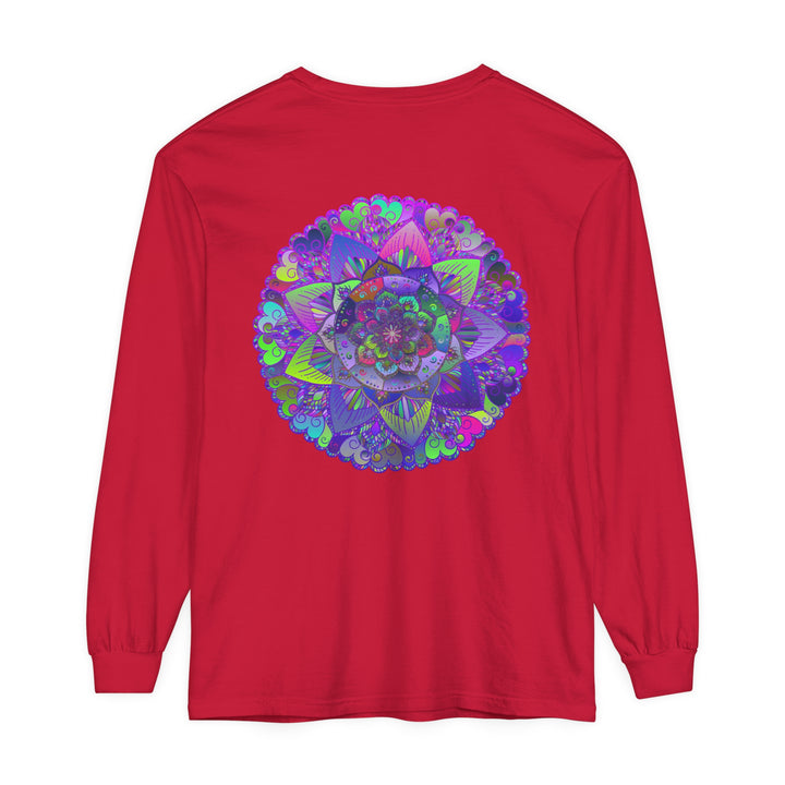 Intricate Mandala Long Sleeve T-Shirt - Psychedelic Art 36