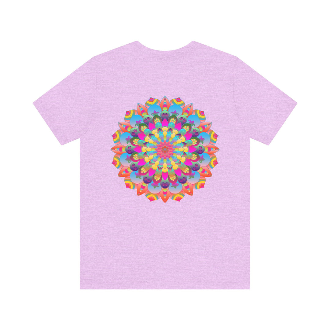 Stunning Mandala Tee with Intricate Spiritual Designs for Serenity