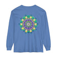 Beautiful and detailed mandala design long sleeve t-shirt for women