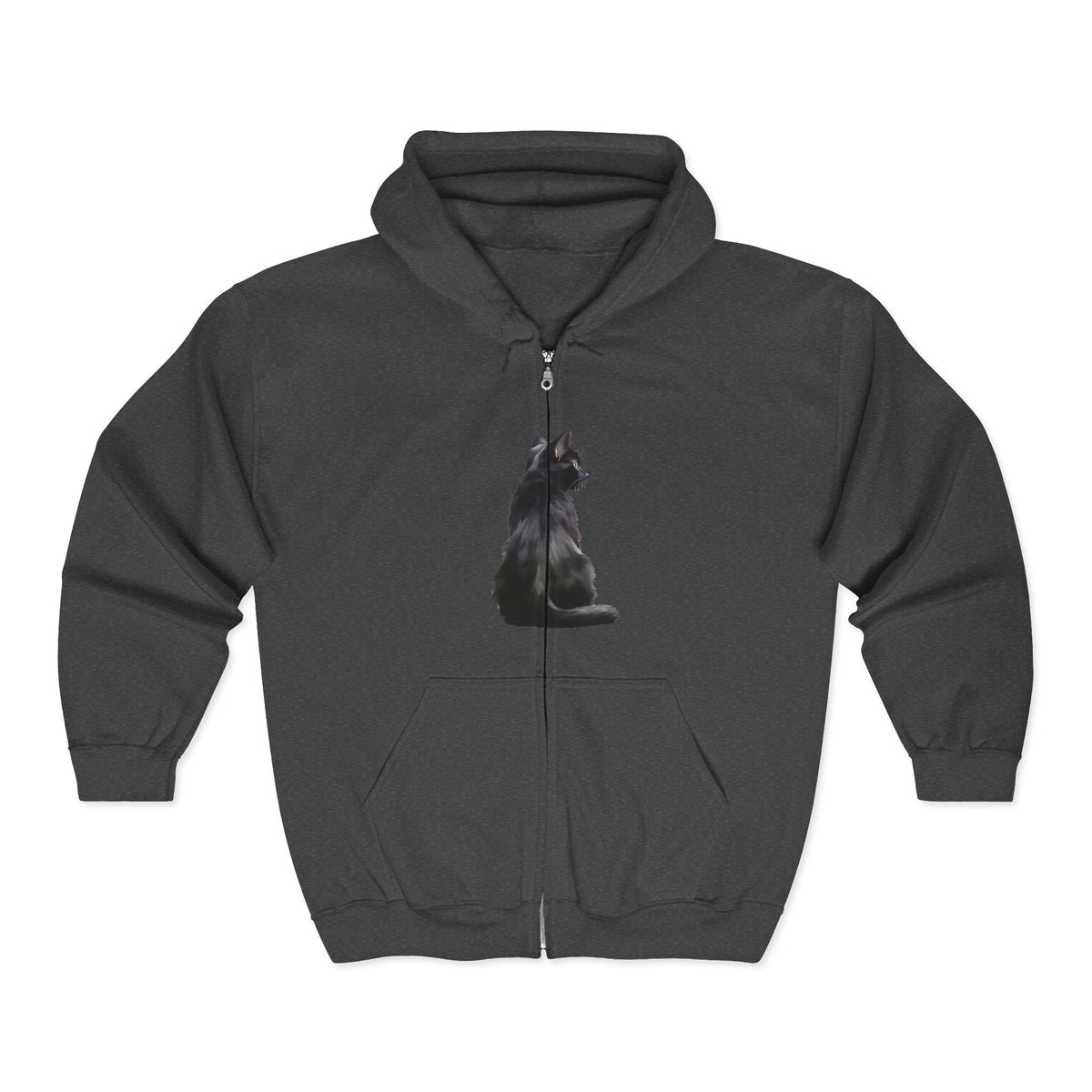 Katzen-Hoodie — Einfacher, kunstvoller Alltagsstil