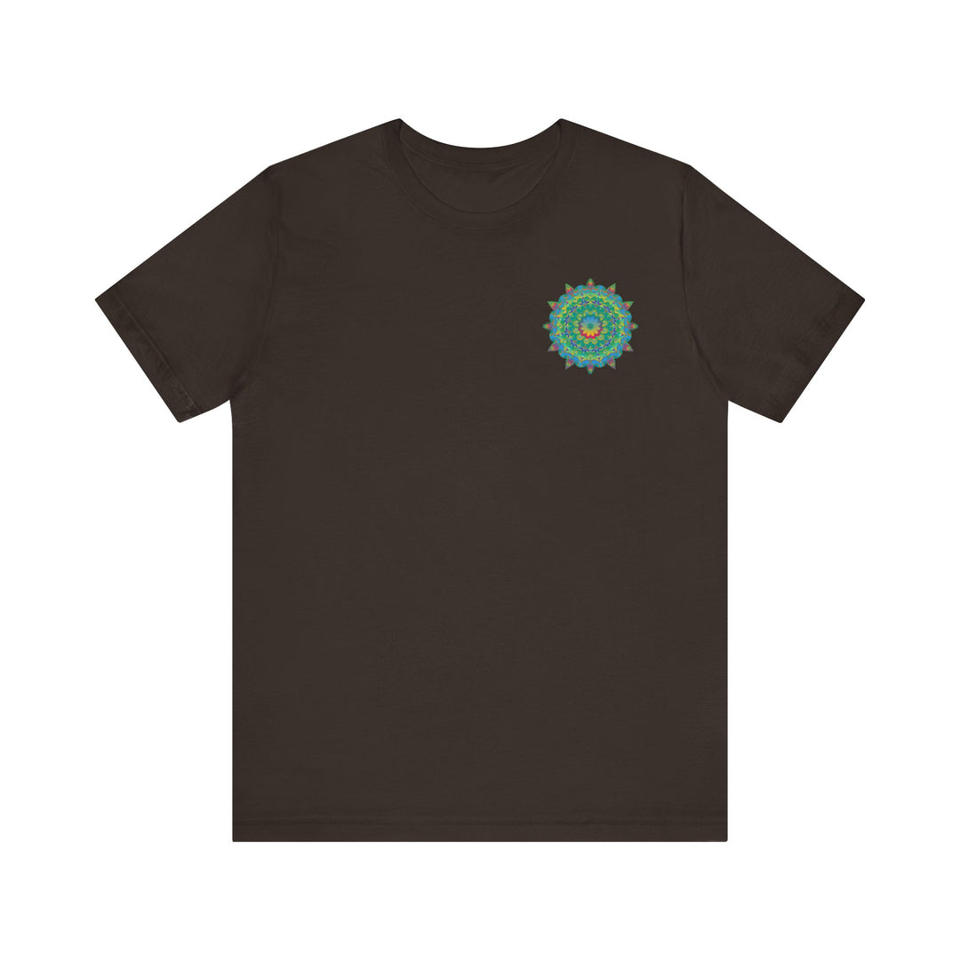 Beautiful Mandala Tee featuring intricate designs for spiritual peace and harmony, perfect for meditation and relaxation