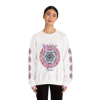 Felpa con stampa Mandala intricata "La mamma migliore di sempre"