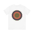 Colorful mandala tee for spreading positive energy and tranquility