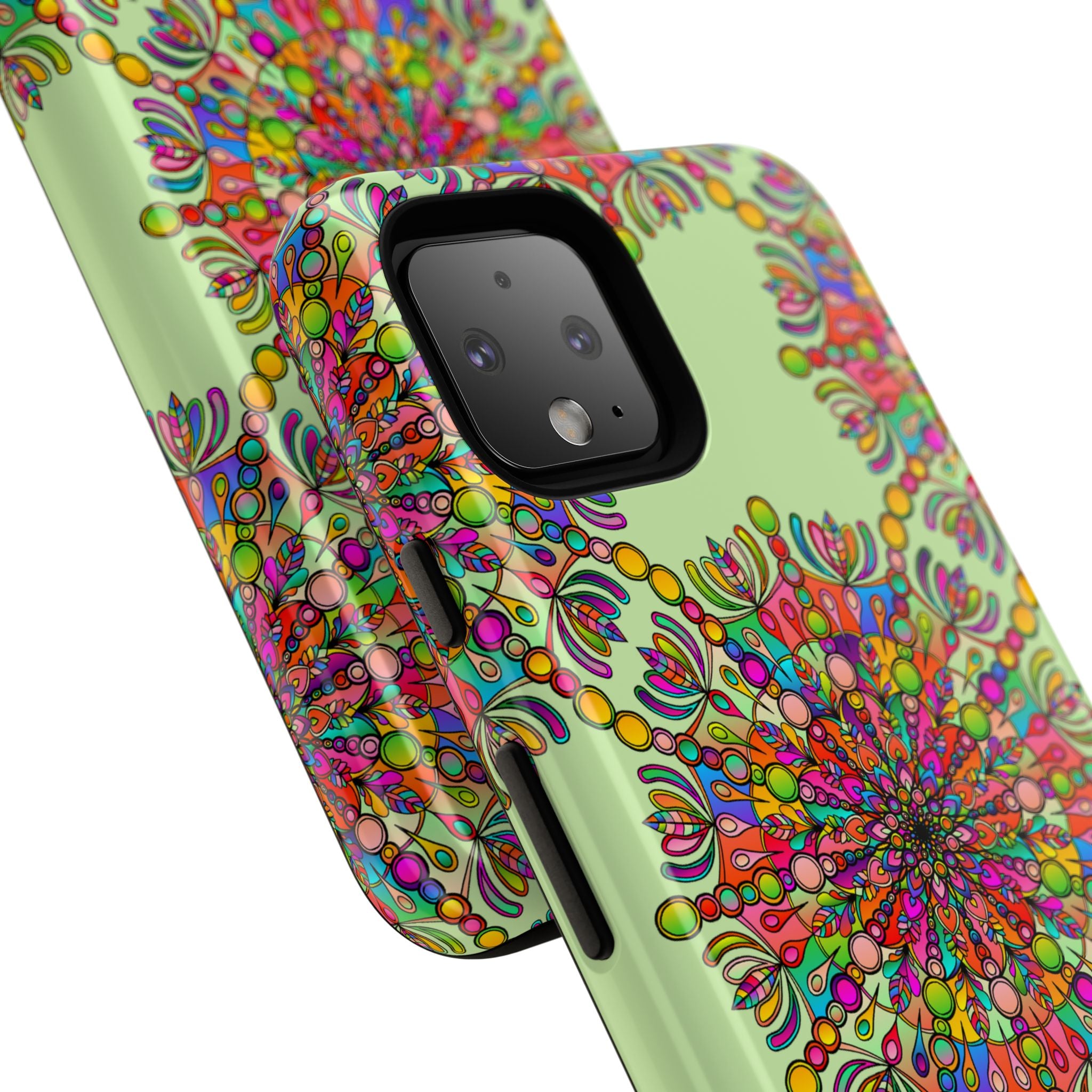 Intricate Mandala Phone Case in Lively Colors for Unique Style