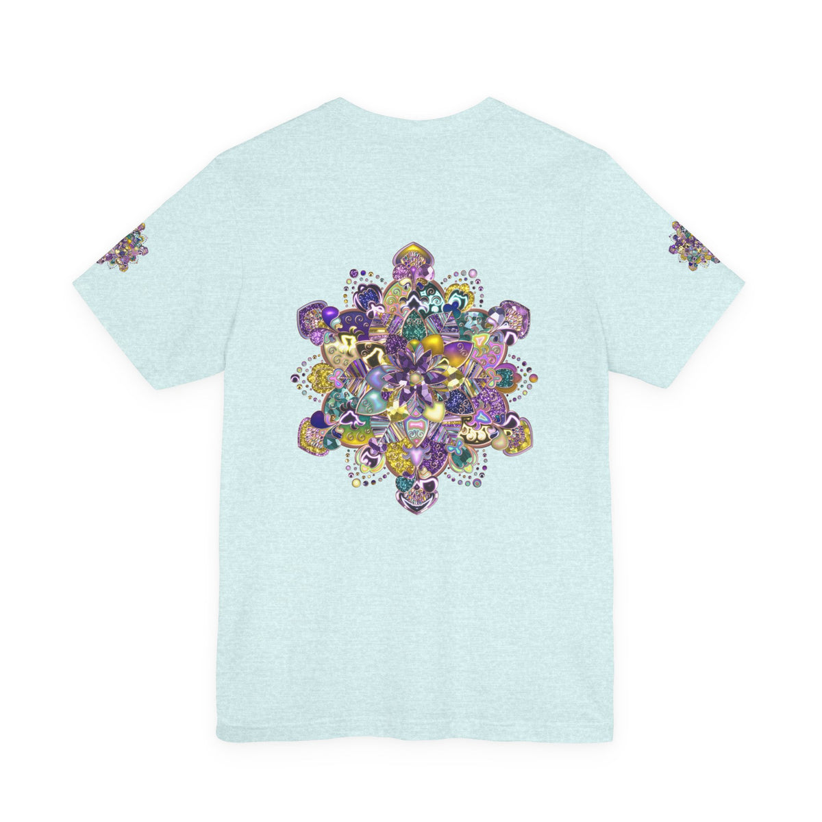 Unisex Floral Jewel Mandala T-Shirt