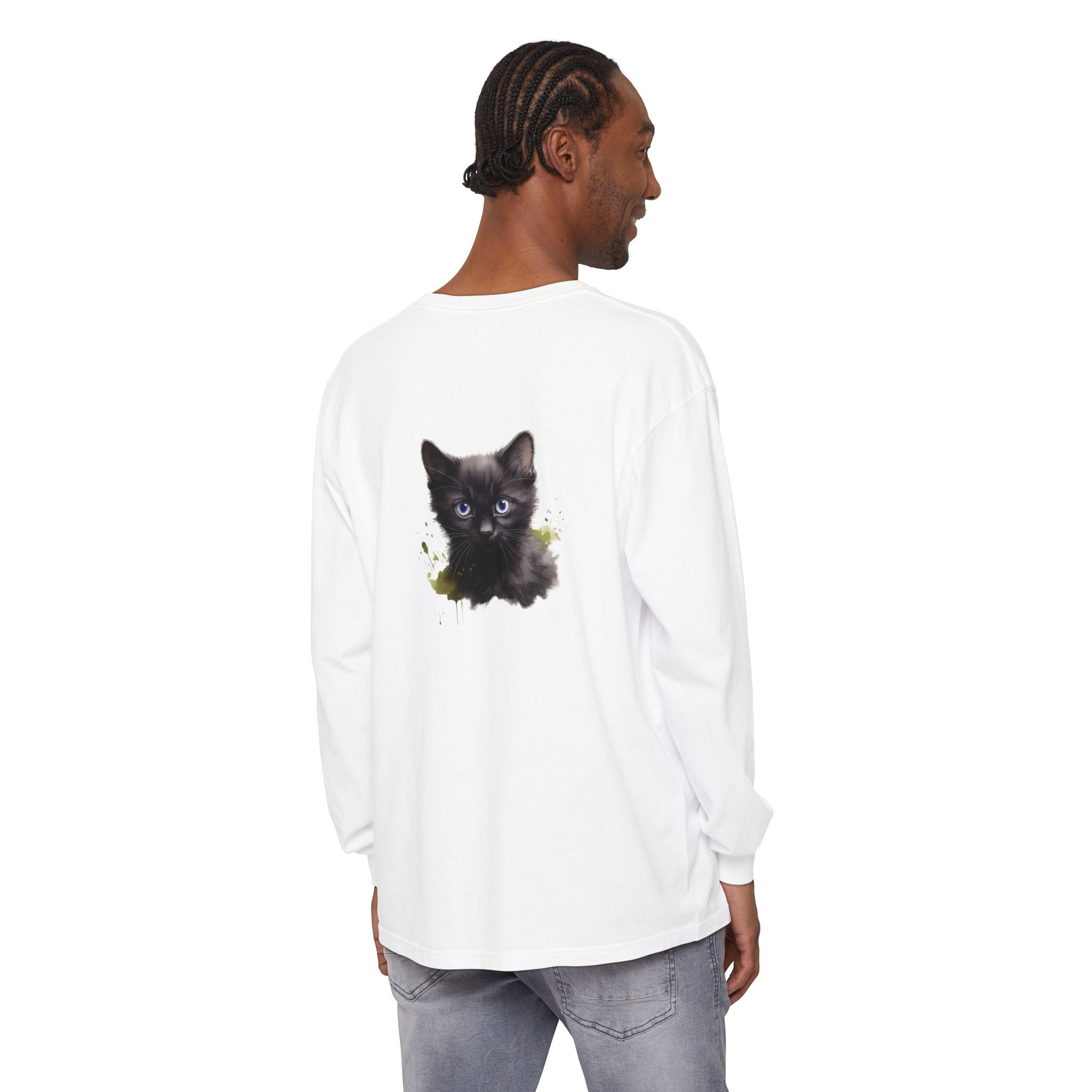 Full Sleeve Tee | Mystic Black Cat