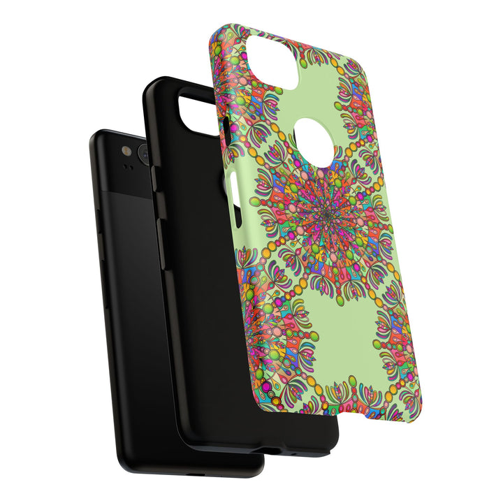 Intricate Mandala Phone Case in Lively Colors for Unique Style