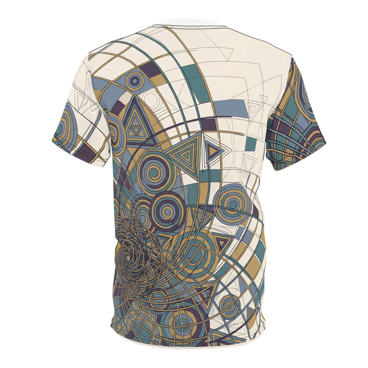 Sacred Geometry Funny Cat — Upside-Down Yawn