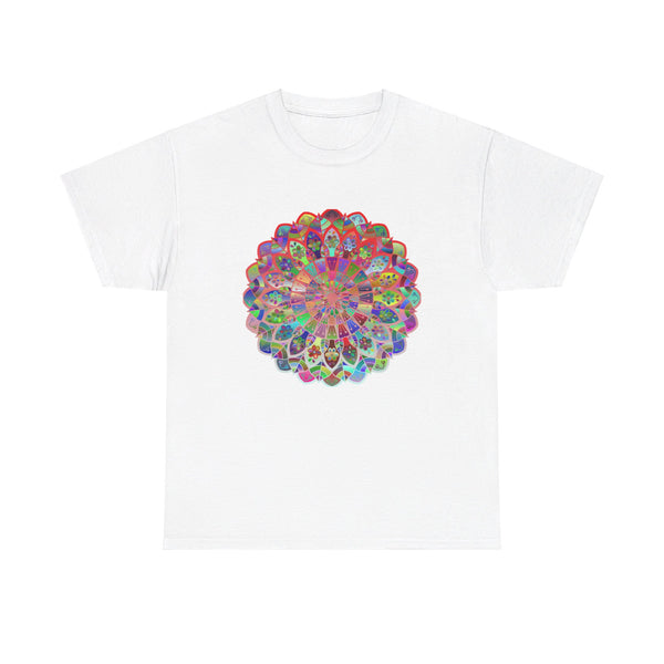 Mandala Art Yoga Mindfulness Tee - Unisex Cotton