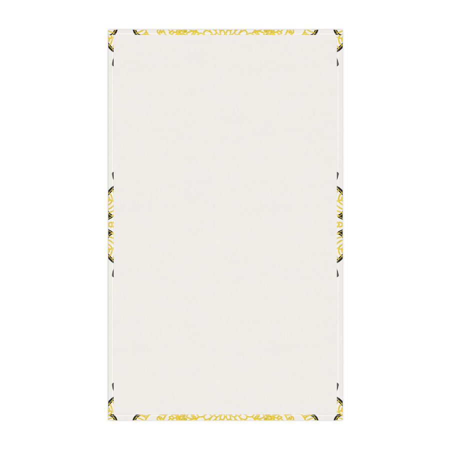 Sunny Floral Cotton Tea Towels for Bright Kitchen Aesthetics