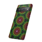 Artistic Mandala Phone Case with Bold Patterns and Modern Flair