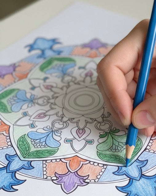 Mandala Coloring Pages - 16 Unique Hand-Drawn Designs PDF